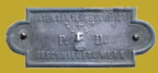 plaque P.D.1
