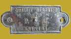 Plaque P. D. ( Remscheid Allemagne ) avant 1900